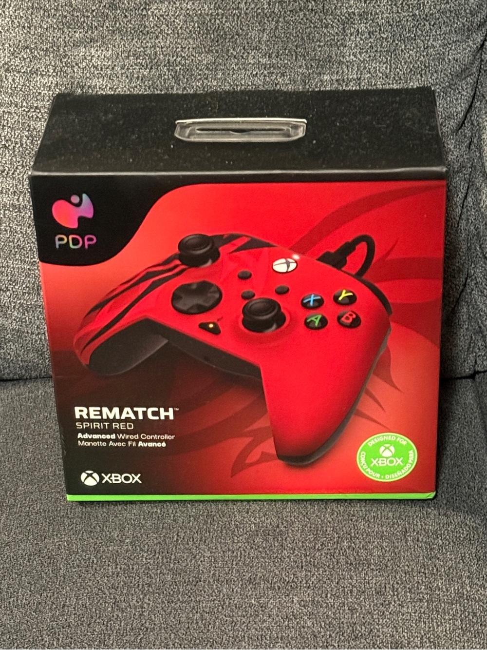 PDP Rematch Spirit Red Wired Xbox Controller